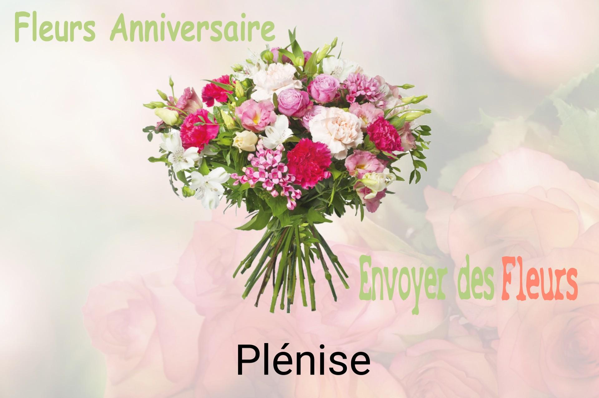 Bouquet de fleurs d’anniversaire livré à Plénise