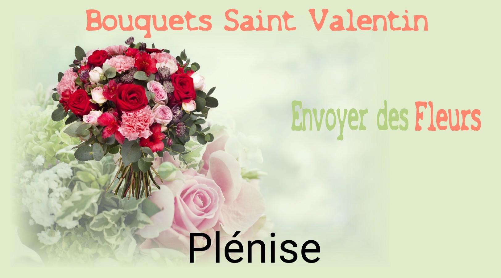 Roses de Saint-Valentin livrées à Plénise